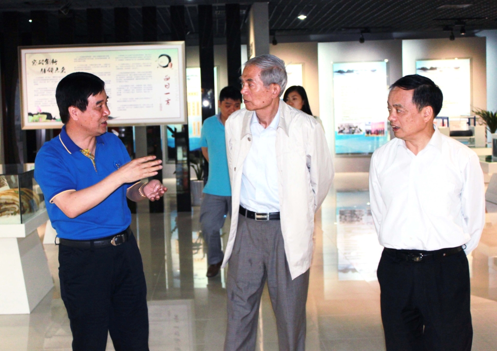 2012年5月29日，中国纺织工业协会副会长、原纺织工业部副部长许坤元参观鹰游工业园，并现场提下“新材料碳纤维，助中国工业腾飞”。