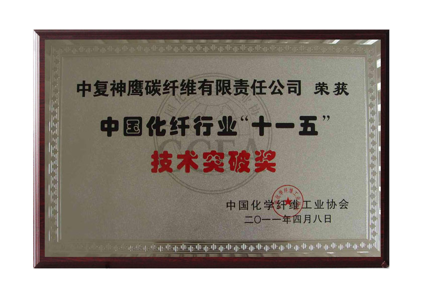 2011年江苏省经济和信息化委员会授予“十一五全省技术改造先进单位”