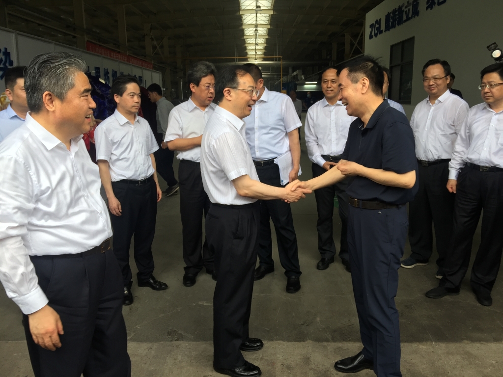 2020年6月23日，省长吴政隆来新立成公司调研指导工作