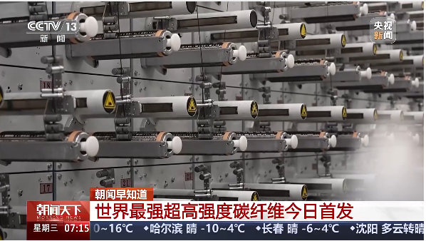 全球最强超高强度碳纤维——中复神鹰T1200级全球首发